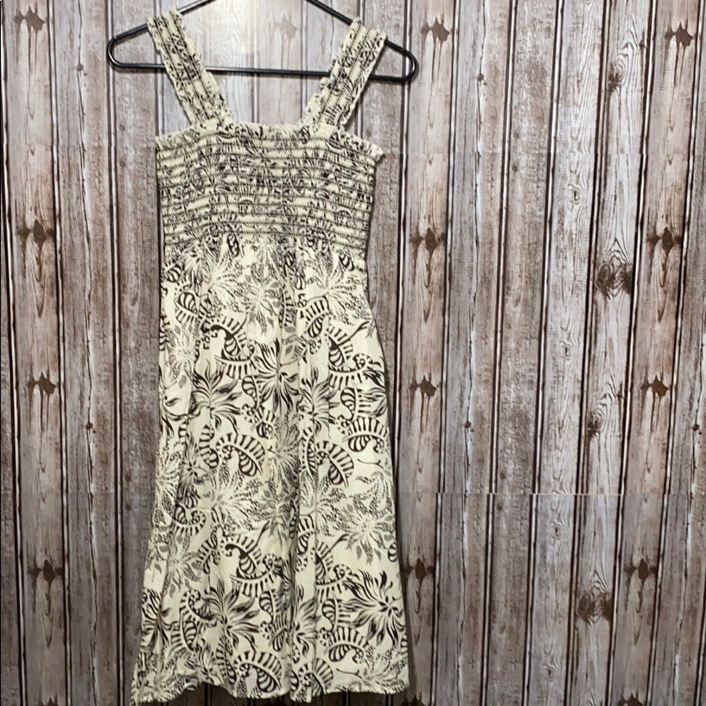 Cute Sonoma black & Cream Sundress